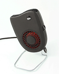 kupévärmare, Waveline, 800W, 1200W, schuko, stickkontakt, Calix, cab heater